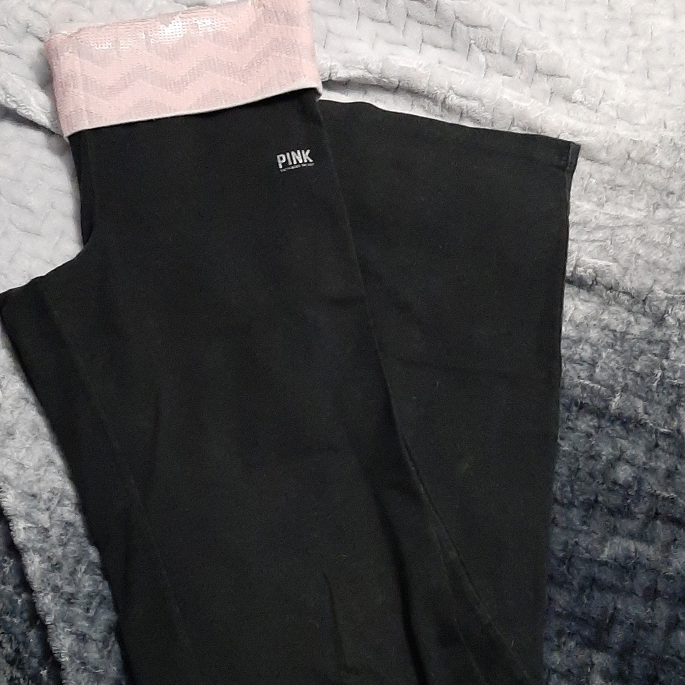 Pink Victoria's Secret Yoga leggings